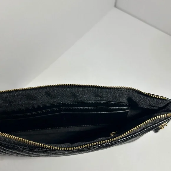 Black YSL Monogram Small Pouch - Picture 6 of 11